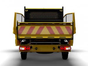 VW Crafter Single Cab Tipper HQ Interior 2023 3D Model