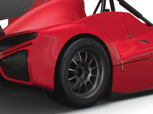 Radical SR1 XXR 2024 3Dモデル