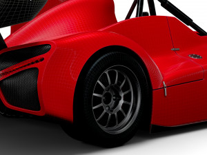 Radical SR1 XXR 2024 3Dモデル