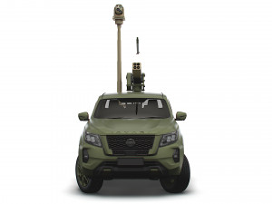 Nissan Navarra Vampire C-UAS 2023 3D मॉडल