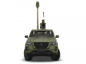 Nissan Navarra Vampire C-UAS 2023 3D Model