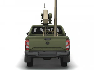 Nissan Navarra Vampire C-UAS 2023 3D Model