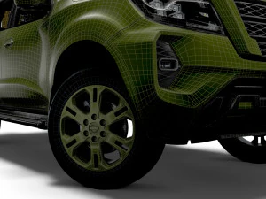 Nissan Navarra Vampire C-UAS 2023 3D Model