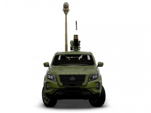Nissan Navarra Vampire C-UAS 2023 3D मॉडल