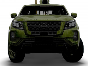 Nissan Navarra Vampire C-UAS 2023 3D मॉडल