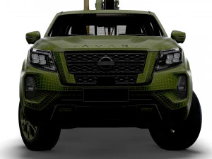 Nissan Navarra Vampire C-UAS 2023 3D Model