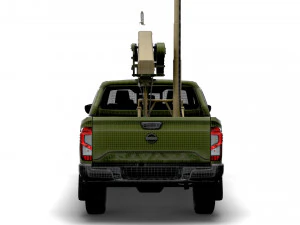 Nissan Navarra Vampire C-UAS 2023 3D Model