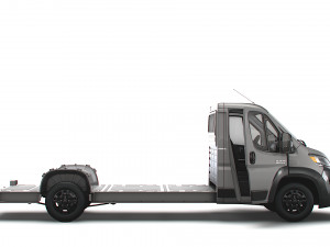 RAM Promaster 3540 L4 PlatformCab HQInterior 2023 3D 模型