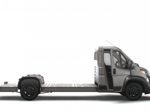 RAM Promaster 3540 L4 PlatformCab HQInterior 2023 3D 模型