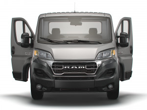 RAM Promaster 3540 L4 PlatformCab HQInterior 2023 3D 模型