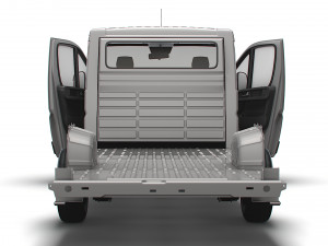 RAM Promaster 3540 L4 PlatformCab HQInterior 2023 3D 模型