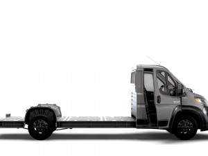 RAM Promaster 3540 L4 PlatformCab HQInterior 2023 3D 模型
