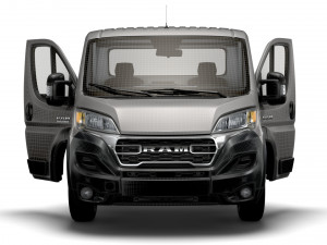 RAM Promaster 3540 L4 PlatformCab HQInterior 2023 3D 模型