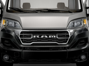 RAM Promaster 3540 L4 PlatformCab HQInterior 2023 3D 模型