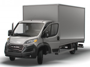 RAM Promaster Box HQInterior 4300WB 2023 Model 3D