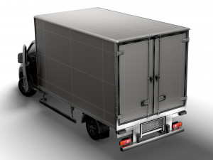RAM Promaster Box HQInterior 4300WB 2023 Model 3D