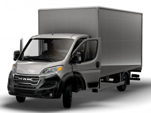 RAM Promaster Box HQInterior 4300WB 2023 Model 3D