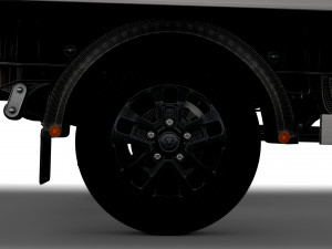 RAM Promaster Box HQInterior 4300WB 2023 Model 3D