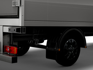 RAM Promaster Box HQInterior 4300WB 2023 Model 3D
