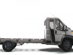 RAM Promaster Chassis HQInterior SCab 3800WB 2023 3D Model