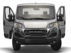 RAM Promaster Chassis HQInterior SCab 3800WB 2023 3D Model