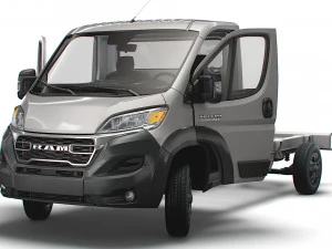 RAM Promaster Chassis HQInterior SCab 3800WB 2023 3D Model
