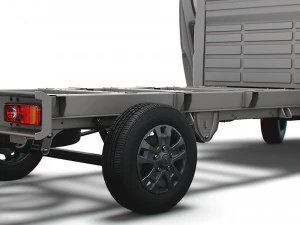 RAM Promaster Chassis HQInterior SCab 3800WB 2023 3D Model