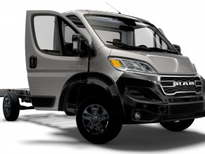 RAM Promaster Chassis HQInterior SCab 3800WB 2023 Modèle 3D