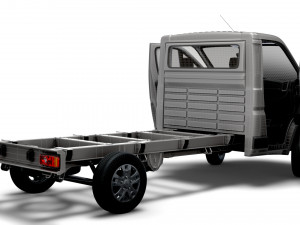 RAM Promaster Chassis HQInterior SCab 3800WB 2023 Modèle 3D