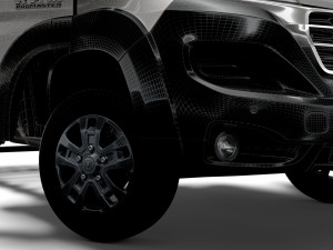 RAM Promaster Chassis HQInterior SCab 3800WB 2023 Modèle 3D