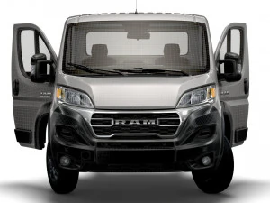 RAM Promaster Chassis HQInterior SCab 3800WB 2023 3D Model