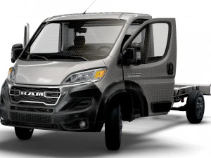 RAM Promaster Chassis HQInterior SCab 3800WB 2023 3D Model