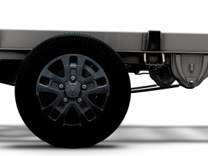 RAM Promaster Chassis HQInterior SCab 3800WB 2023 Modèle 3D