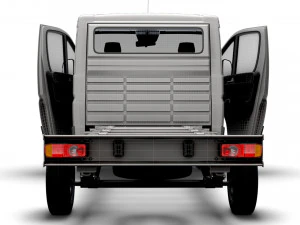 RAM Promaster Chassis HQInterior SCab 3800WB 2023 3D Model