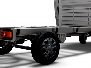 RAM Promaster Chassis HQInterior SCab 3800WB 2023 Modèle 3D
