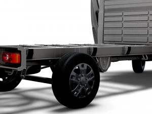 RAM Promaster Chassis HQInterior SCab 3800WB 2023 3D Model