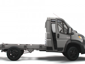 RAM Promaster Chassis HQInterior SCab 3000WB 2023 Model 3D