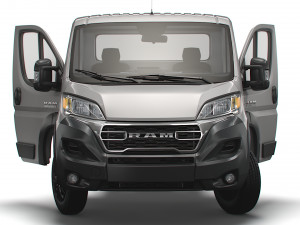 RAM Promaster Chassis HQInterior SCab 3000WB 2023 Model 3D