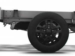 RAM Promaster Chassis HQInterior SCab 3000WB 2023 Model 3D