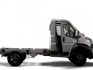 RAM Promaster Chassis HQInterior SCab 3000WB 2023 Model 3D