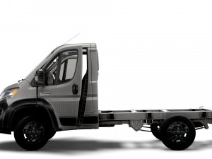 RAM Promaster Chassis HQInterior SCab 3000WB 2023 Model 3D