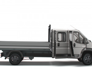 RAM Promaster Crew Cab Truck HQInterior 2023 Model 3D