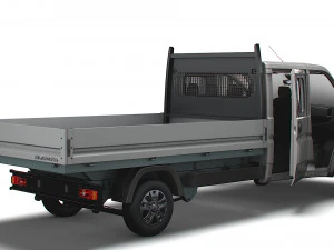 RAM Promaster Crew Cab Truck HQInterior 2023 3D Model