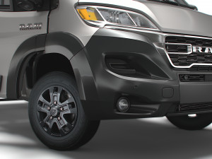 RAM Promaster Crew Cab Truck HQInterior 2023 Modelo 3D
