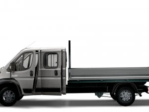 RAM Promaster Crew Cab Truck HQInterior 2023 3D Model