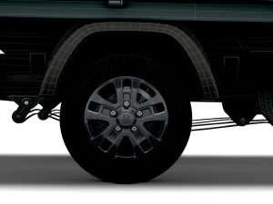 RAM Promaster Crew Cab Truck HQInterior 2023 3D Model