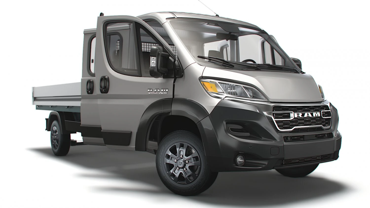 RAM Promaster Crew Cab Truck HQInterior 2023 3D Model .c4d .max .obj .3ds .fbx .stl .blend 