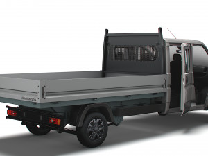 RAM Promaster Crew Cab Truck HQInterior 2023 3D Model
