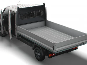 RAM Promaster Crew Cab Truck HQInterior 2023 3D Model