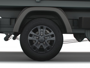 RAM Promaster Crew Cab Truck HQInterior 2023 3D Model